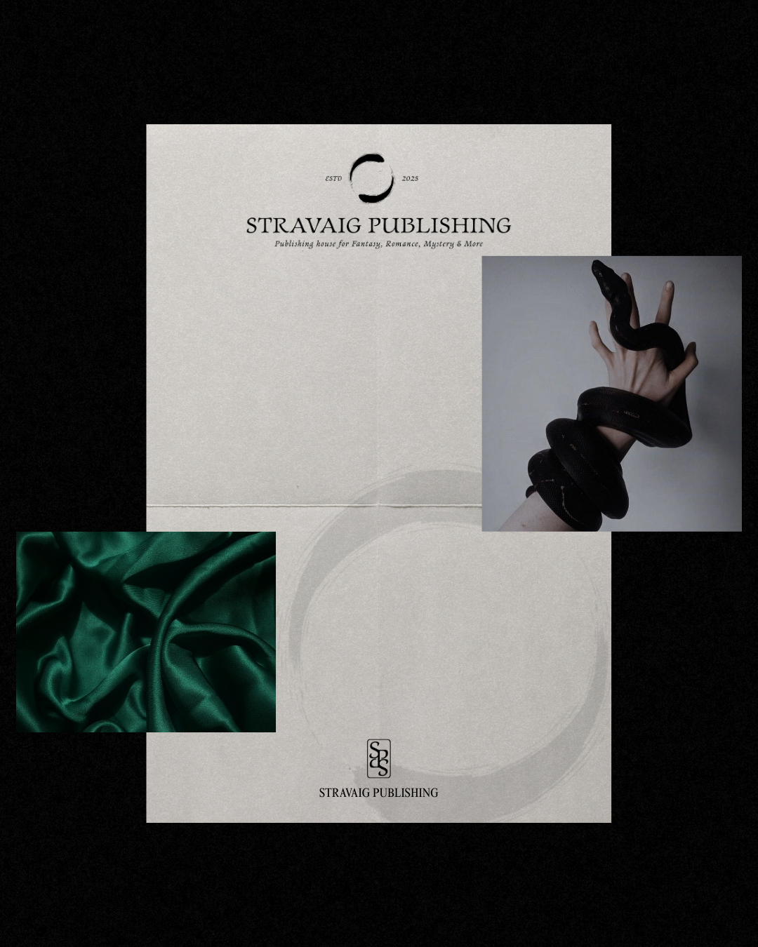 Stravaig Publishing branding Paper Mockup by NC CREATE